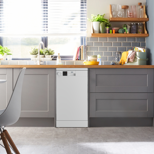 Beko DVS05C20W Freestanding Slimline Dishwasher with Quick Programmes – image 7