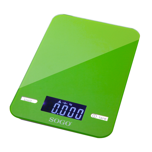 Sogo BAC-SS-3960G kitchen scale Green Countertop Rectangle Electronic kitchen scale – image 5