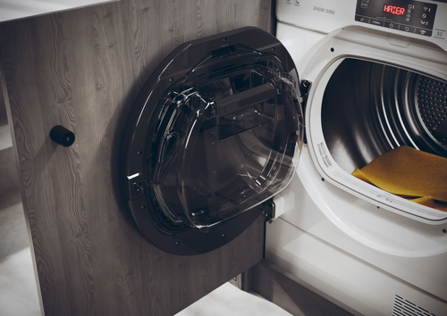 Haier Series 4 Hdbi H7A2TBEX-80 Integrated WiFi-enabled 7 kg Heat Pump Tumble Dryer, White - image 6