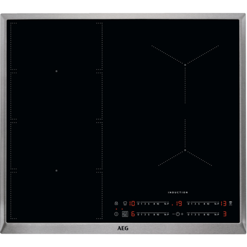 AEG IKE6447AXB Черный Встроенный 60 cm Плита с зонами индукции 4 зона(ы)