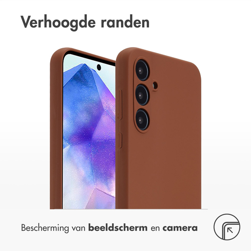 <div>Het slanke design van jouw smartphone intact houden én dagelijkse bescherming? Ga dan voor de Accezz Liquid Silicone Backcover. De hoes is, afbeelding 3