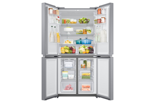 Samsung RF48A400EM9 side-by-side refrigerator Freestanding – image 9