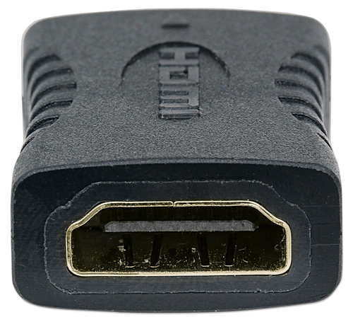 Manhattan Acoplador/conector HDMI recto, 4K@60 Hz, apto para TODOS los usos 4K y 1080p/HD, une 2 cables HDMI de hasta 5 m por lado, hembra/hembra, negro, Ultra HD 4K×2K, garantía de por vida, equivalente a GCHDMIFF imagen 6