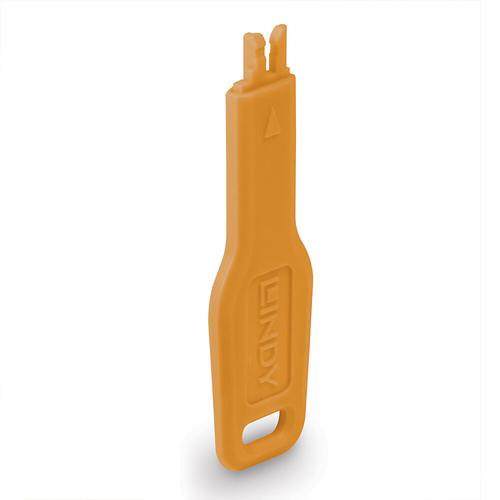 Product image: Lindy RJ45 Port Blocker key, Orange