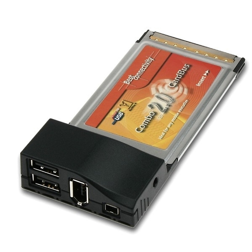 Axagon PCMCIA CardBus 2x1394a + 2xUSB2.0