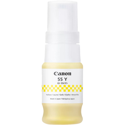 Canon GI-55Y Ink Bottle Yellow 6291C001 - image 1