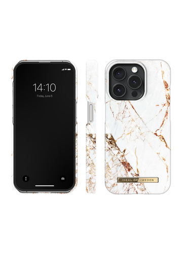 iDeal of Sweden Printed Case MagSafe iPhone 15 Pro Carrara Gold – image 2