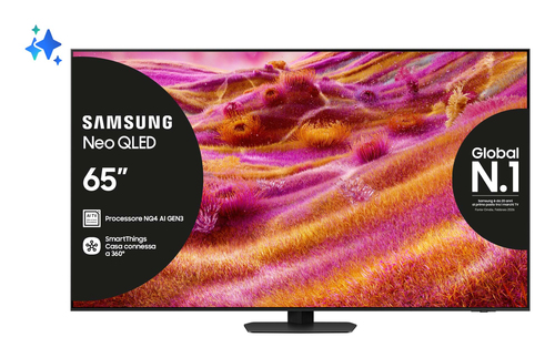 Samsung QE65QN90FAT 165.1 cm (65") 4K Ultra HD Smart TV Wi-Fi Black
