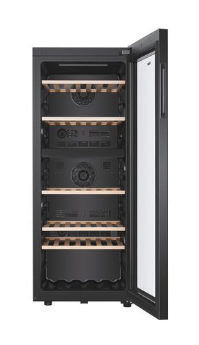 Haier Wine Bank 50 Series 5 HWS79GDG Compressor wine cooler Freestanding Black 79 bottle(s) – image 3