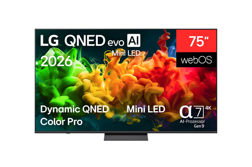 LG QNED evo AI MiniLED 75QNED81B6A.AVS TV