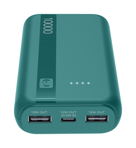 Cellularline PBENTRYCOL10000B внешний аккумулятор Литиевая 10000 mAh Синий