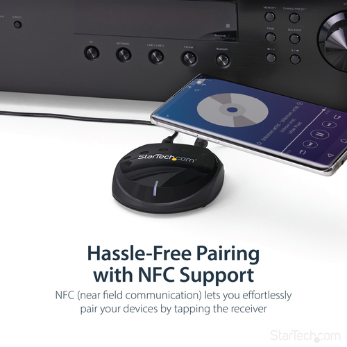StarTech.com Bluetooth Audio Receiver with NFC - Wireless Audio – image 6