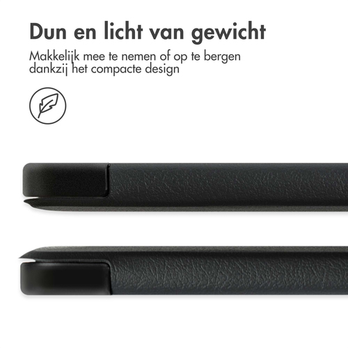 Accezz Trifold Bookcase Samsung Galaxy Tab A9 Plus Tablethoesje Zwart, afbeelding 6