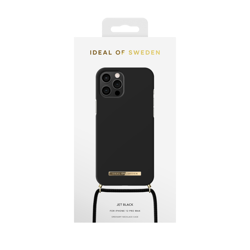 iDeal of Sweden Ordinary Phone Neck case iPhone 12 PRO MAX Jet Blk – image 3