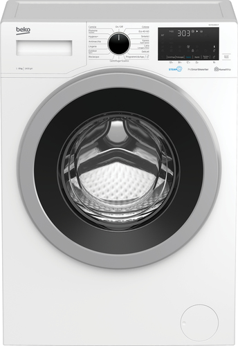 Beko WUY81436SI-IT стиральная машина Фронтальная загрузка 8 kg 1400 RPM Белый