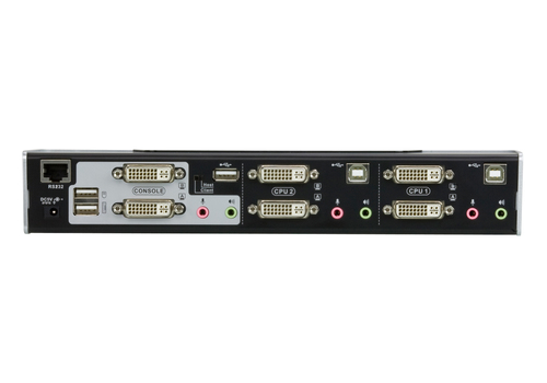 ATEN CS1642A KVM switch Rack mounting Black, Silver – image 3