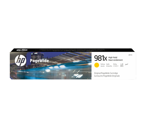 Original HP 981X High Capacity Yellow Ink Cartridge - image 1