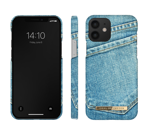 iDeal of Sweden Printed Case iPhone 12/12P Denim Bliss – image 3