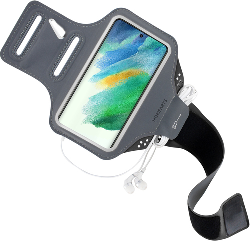 Mobiparts Comfort Fit Sport Armband Samsung Galaxy S21 FE (2022) Black – image 2