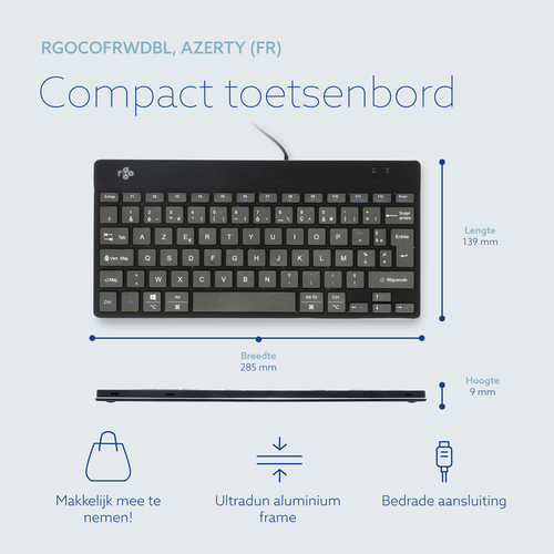 R-Go Ergonomisch Toetsenbord Compact break - Toetsenbord, afbeelding 9