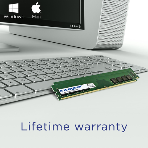 Integral 16GB (2x8GB) PC RAM KIT DDR4 3200MHZ PC4-25600 UNBUFFERED NON-ECC DIMM – image 2