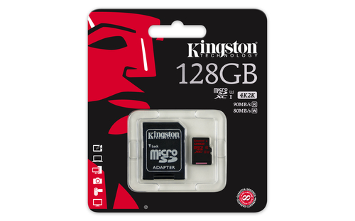 Kingston Technology microSDXC UHS-I U3 90R/80W 128GB – image 3