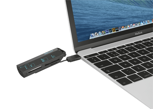 Trust 20968 card reader USB 3.2 Gen 1 (3.1 Gen 1) Type-C Black – image 4