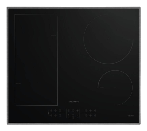 Grundig GIEI 624471 ME Черный Встроенный 59 cm Плита с зонами индукции 4 зона(ы)