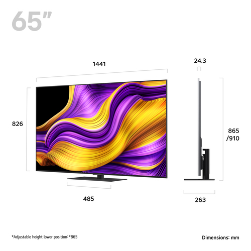 LG OLED65G56LS 65" G5 4K OLED Smart TV Metallic - image 2