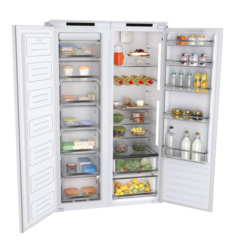 Haier HAUN518EWK 177cm Integrated In Column Frost Free Freezer - image 4