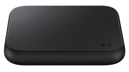 Samsung EP-P1300TBEGEU зарядное устройство для мобильных устройств Наушники, Смартфон Черный Беспроводная зарядка Быстрая зарядка Для помещений