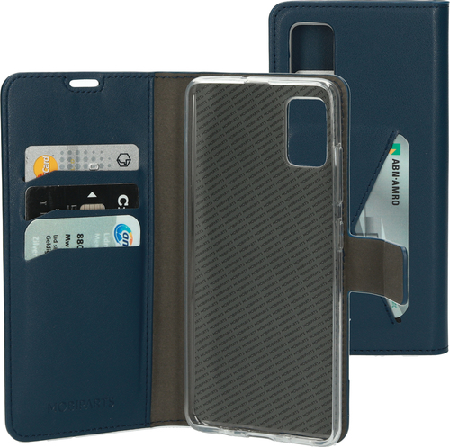 Mobiparts Classic Wallet Case Samsung Galaxy A51 (2020) Blue – image 1