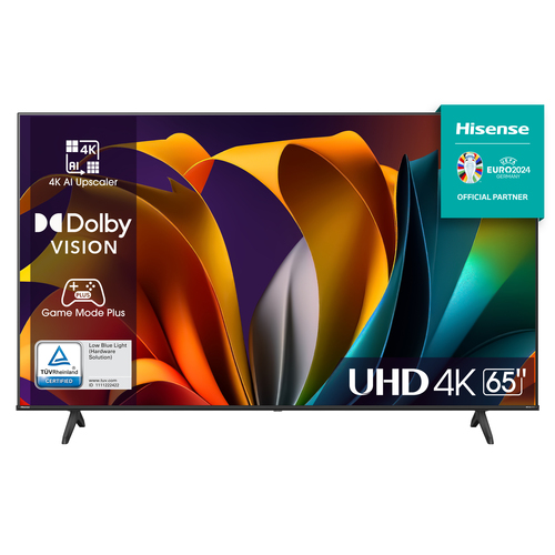 65A6N Television Hisense 65A6N Televisor Hisense 65A6N 65 pulgadas LED 4K UHD 3840 x 2160 Pixeles GOOGLE SMART TV