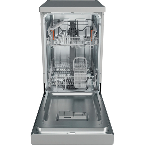Hotpoint HP2FE10CS90SUK Slimline Dishwasher - Silver/Grey - image 3