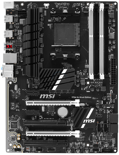 MSI 970A SLI KRAIT Edition – image 2