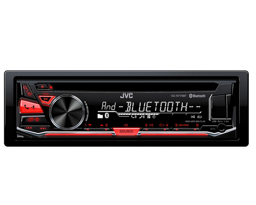 JVC KD-R774BT car media receiver Black