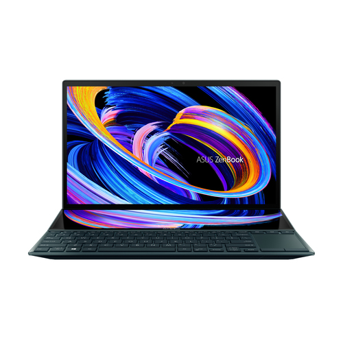 ASUS Zenbook Duo 14 UX482EA-HY140T Intel® Core™ i7 i7-1165G7 Ноутбук 35,6 cm (14") Сенсорный экран Full HD 16 GB LPDDR4x-SDRAM 512 GB Твердотельный накопитель (SSD) Wi-Fi 6 (802.11ax) Windows 10 Home Синий