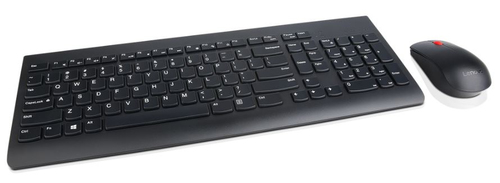 Lenovo 4X30M39486 клавиатура Мышь входит в комплектацию Универсальная Беспроводной RF QWERTY Румынский Черный