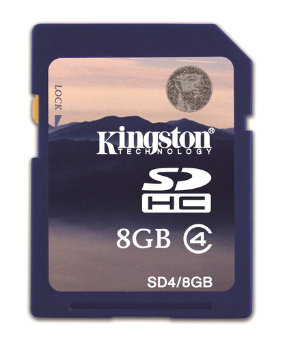 Kingston Technology SD4/8GB memory card SDHC Class 4 – image 2