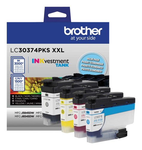 Brother LC30374PKS ink cartridge 4 pc(s) Original Extra (Super) High Yield Black, Cyan, Magenta, Yellow – image 3