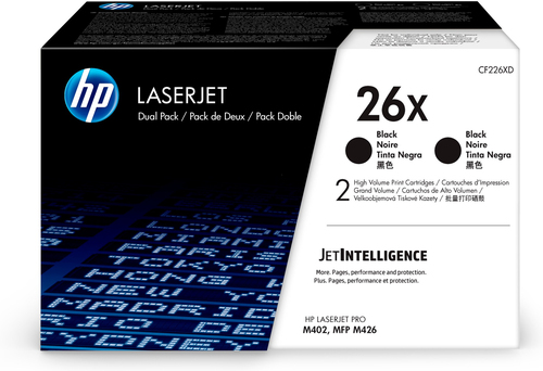 HP 26X – Multipack nero originale