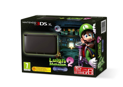 Nintendo 3DS XL + Luigi's Mansion Ltd Ed