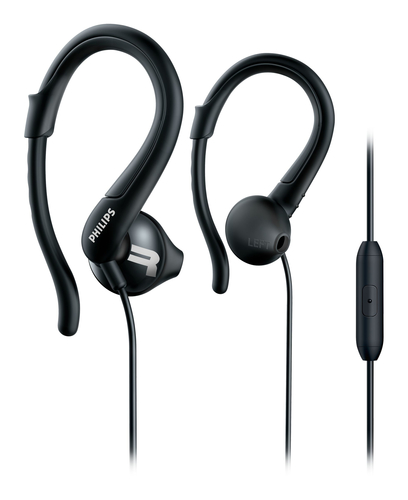 Philips ActionFit Sports headphones with mic SHQ1255TBK/00