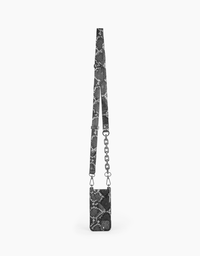 iDeal of Sweden Statement Necklace Case iPhone 12/12P Blk Sil S – image 4