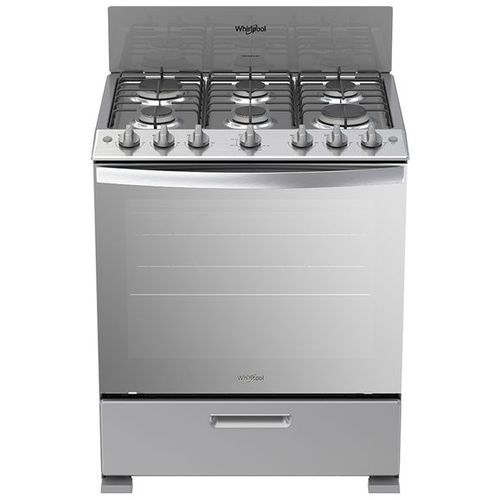 Whirlpool WFR3200D cooker Freestanding cooker Gas Grey