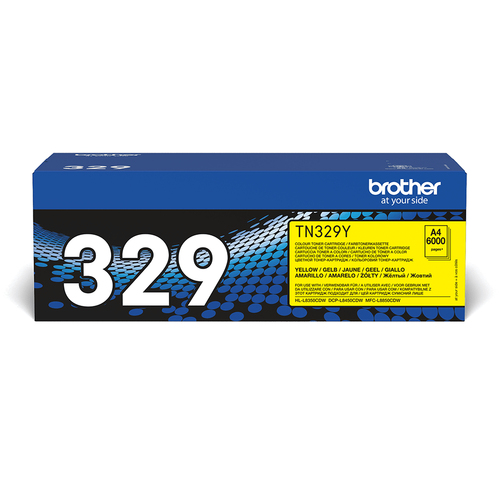 Brother Laser Toner Cartridge Super High Yield Page Life - TN329Y - image 1