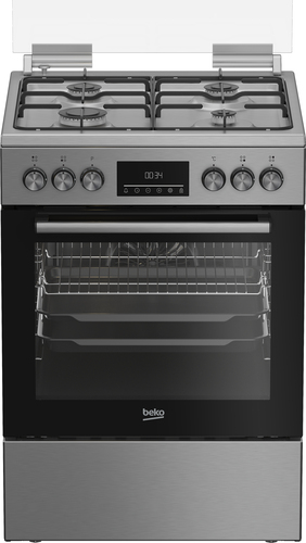 Beko FBM62320XDSL Freestanding cooker Electric Gas Stainless steel