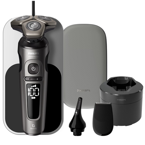 Philips Shaver S9000 Prestige SP9882/36 Wet & Dry Electric shaver with SkinIQ – image 3