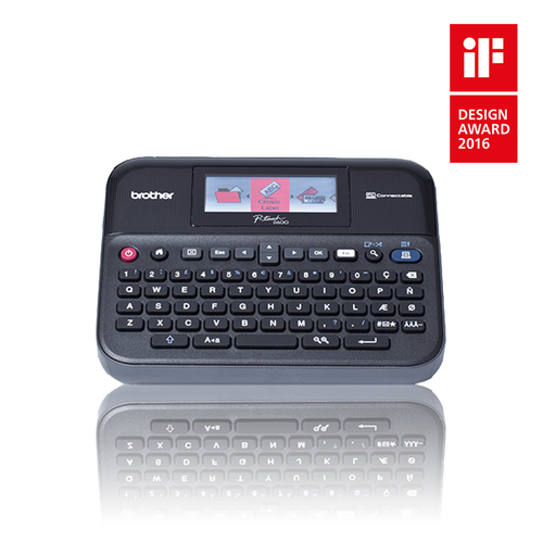 Brother PT-D600VP label printer Thermal transfer 180 x 360 DPI 30 mm/sec Wired TZe QWERTY