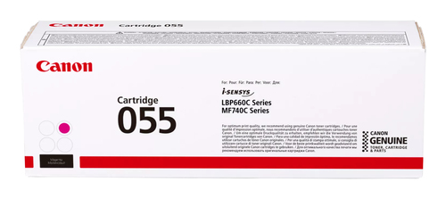 Original Canon 055 Magenta Toner Cartridge - image 2